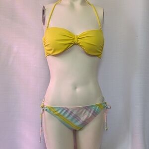 Pastel and Yellow Victoria's Secret Bikini‎